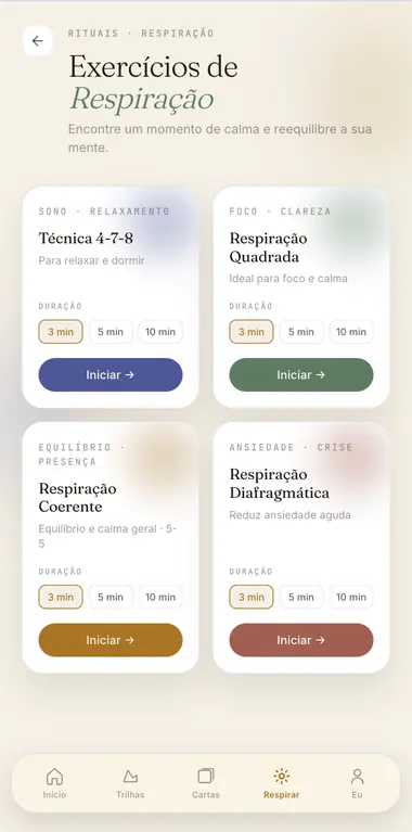 Respiração Guiada