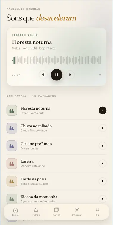 Sons para Relaxar
